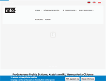 Tablet Screenshot of mfo.pl